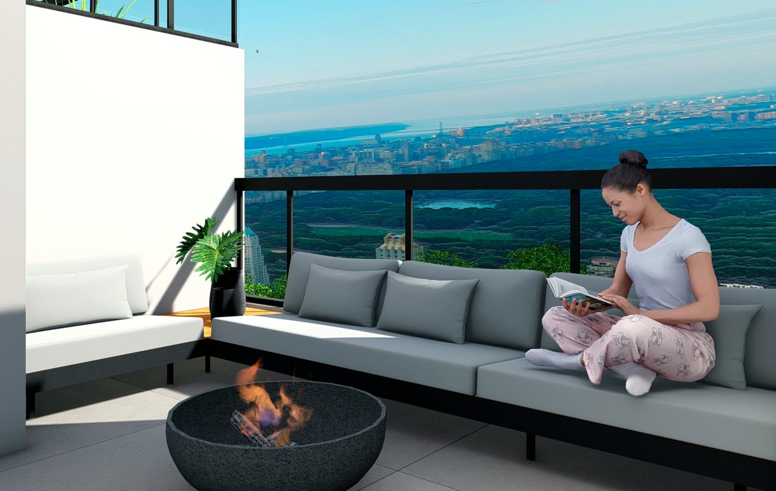 Fire pit — Residencial Tommasino, Silop, Ubatuba/SP